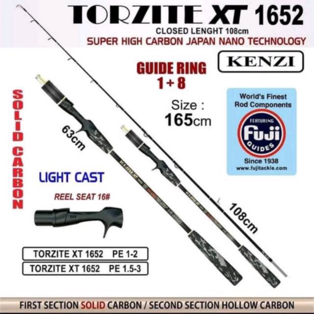 Joran Kenzi Torzite XT Light Cast PE 1.5-3