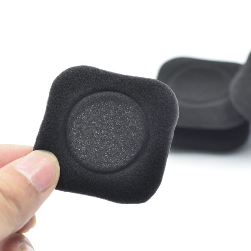 Zzz 2pcs Bantalan Earpads Pengganti Bahan Busa Lembut Warna Hitam Untuk Headset Wireless Logitech H150 H130 H250 H151