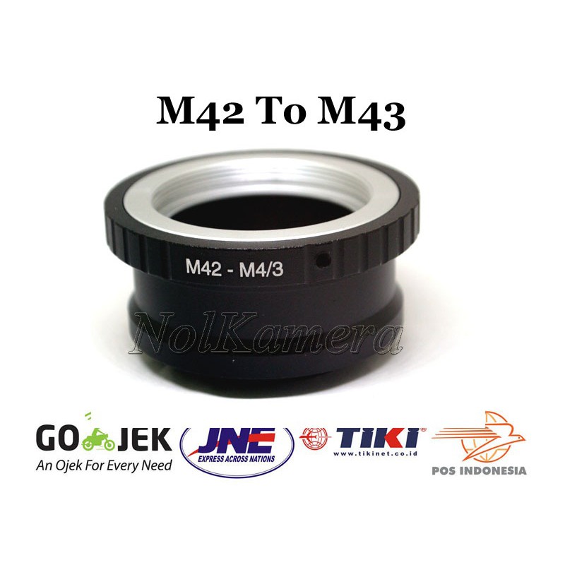 Adapter Lensa M42 to M43 Olympus dan Panasonic Lumix Xiaomi Yi M1