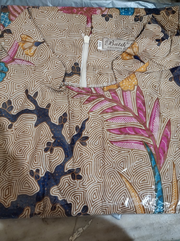 Terlaris Serut Genes Jelita Tunic Navbor Yelbor Whitbor Creambor Tunik Batik Modern Hrb030 Dolbi Dob