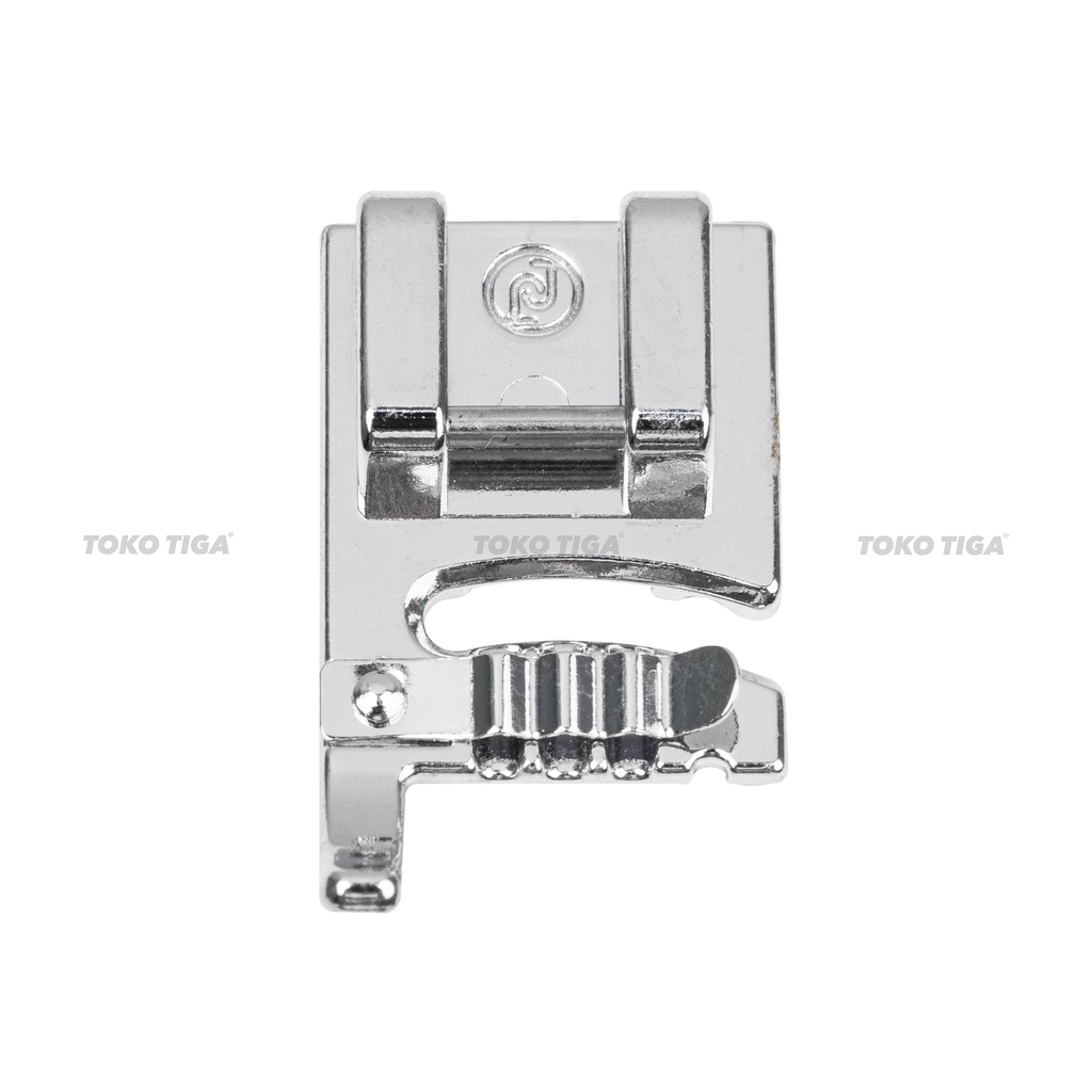 Sepatu Jahit Tali Kur Tipis Lubang 3 / Cording Foot 3 Hole Merk Singer