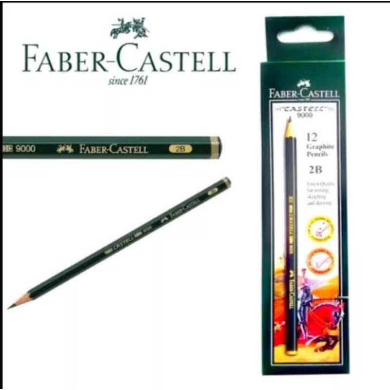 Jual PENSIL 2B FABER CASTELL ORIGINAL | Shopee Indonesia