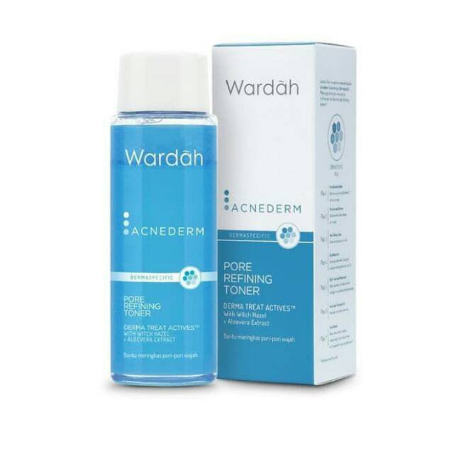 Wardah acne pore tightening toner