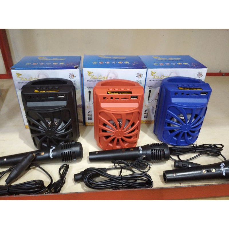 Speaker Bluetooth jinling jl1922 mini free Mic buat karaoke