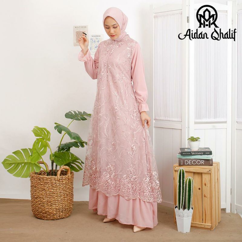 DRESS GAMIS ASSYIFA TILE SERUTY