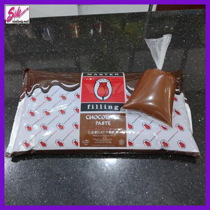 

SAKMACOKLAT- SELAI COKELAT TULIP 500GR / FILLING COKELAY / CHOCOLATE PASTE -MAKANAN-MINUMAN.