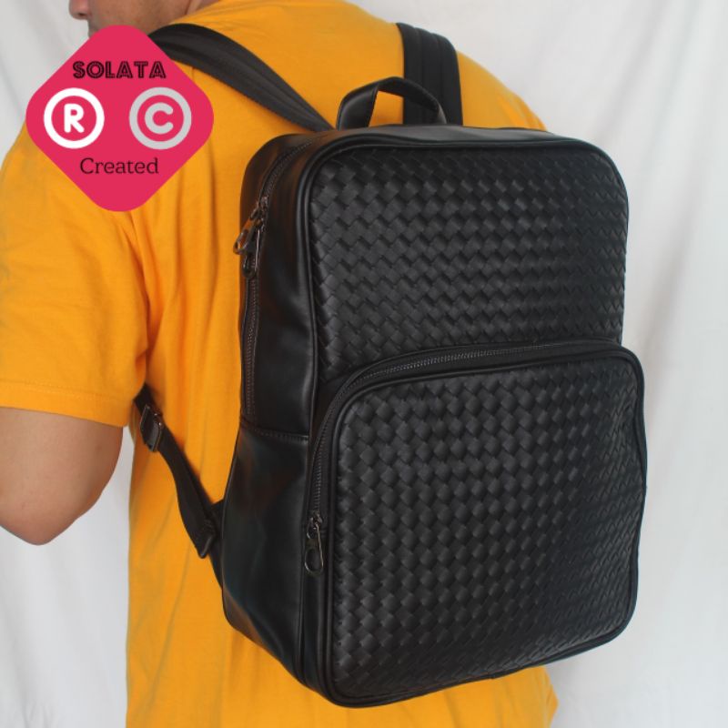 TAS RANSEL KULIT PRIA DAN WANITA - TAS KERJA - TAS PRIA RANSEL IMPORT