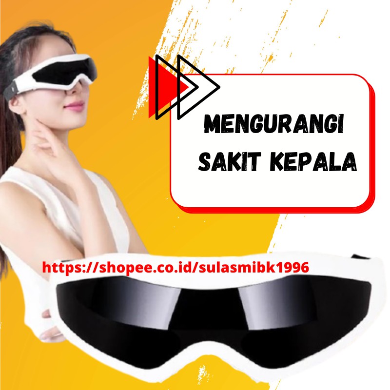 Kacamata Pijat Alat Terapi Mata Eye Massager Pemijat Mata Alat Kesehatan Mata