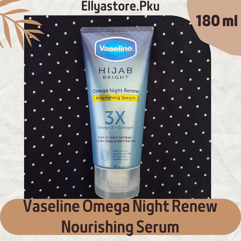 Vaseline Omega Night Renew Nourishing Serum 180 ml