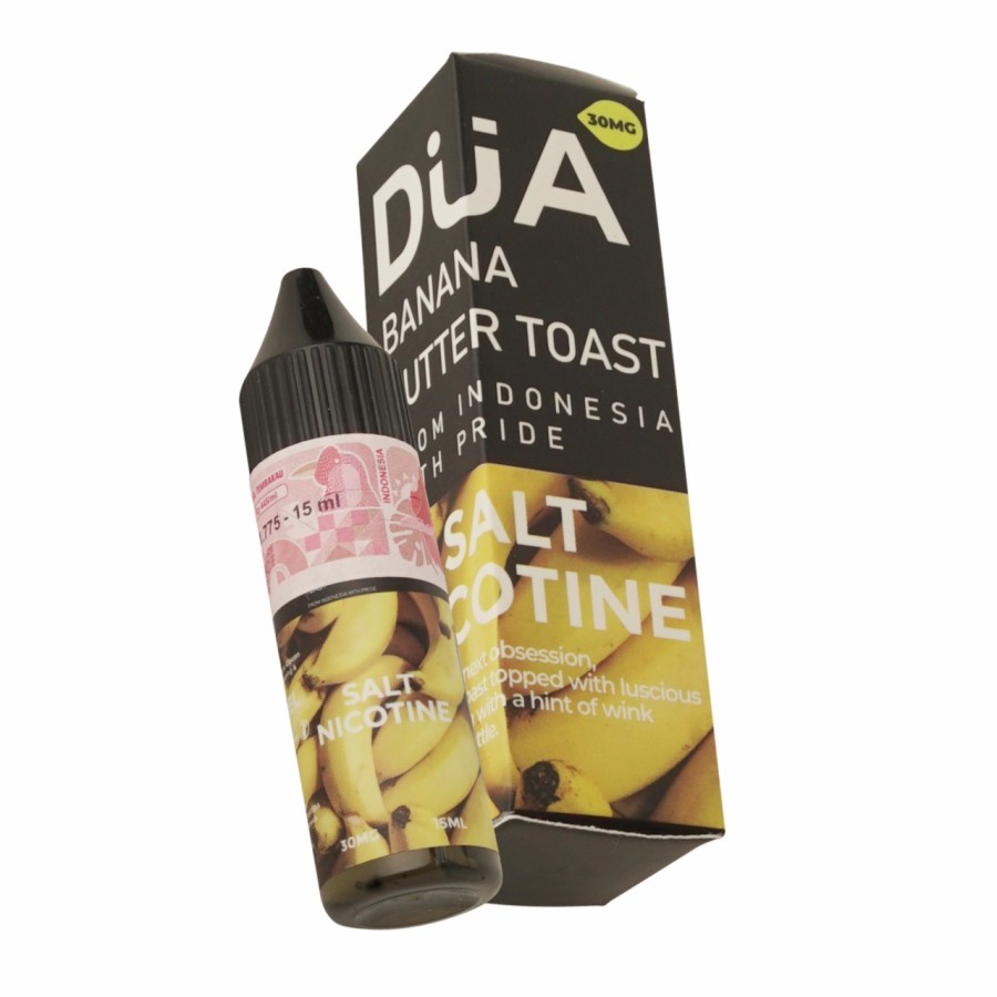 Dua Banana Butter Toast Salt Nic 15ML by Indo Brew