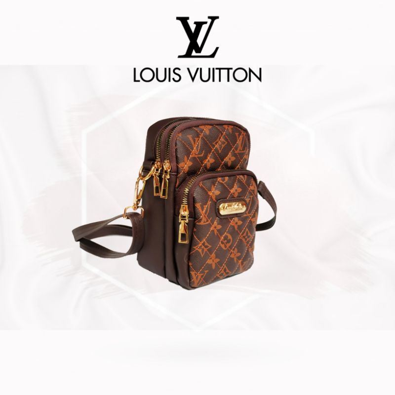 Jual TAS LV BOX MINIFE MINI SELEMPANG SLEMPANG WANITA IMPORT