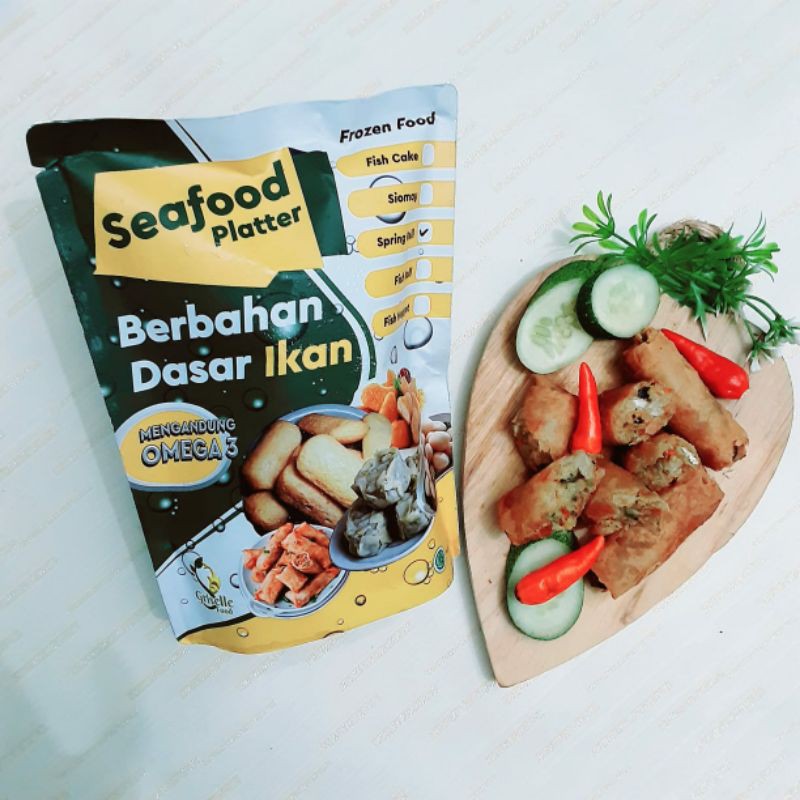 

LUMPIA Ikan+Sayur / Springroll 330gr by GriselleFOOD
