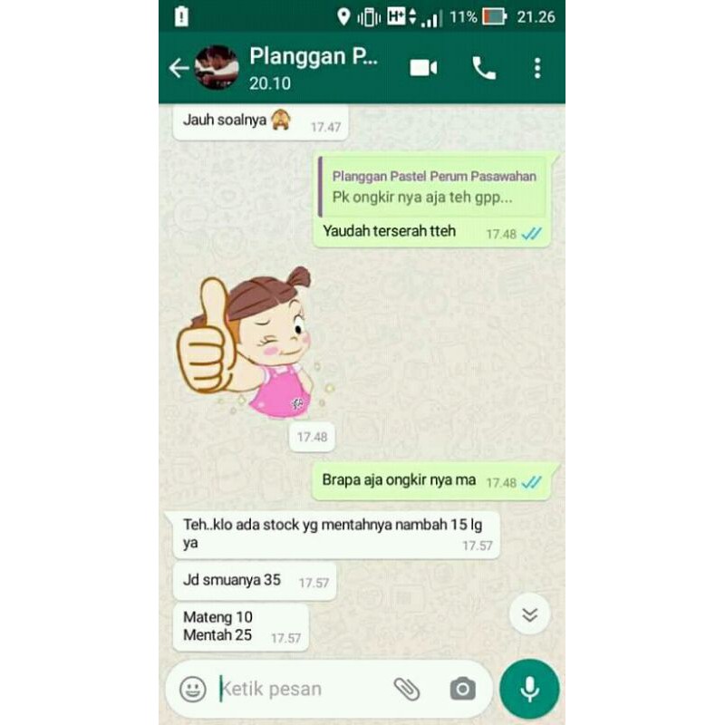 

Pastel isi bakso wortel dan bihun pedas kentang