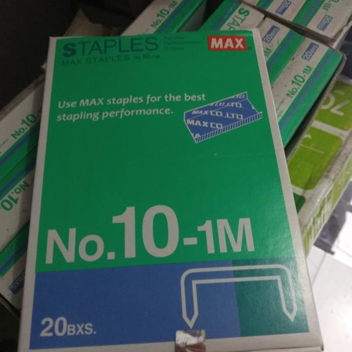 

Gilaa!!! Isi Staples Max No 10 Kecil 1Box Hot Sale
