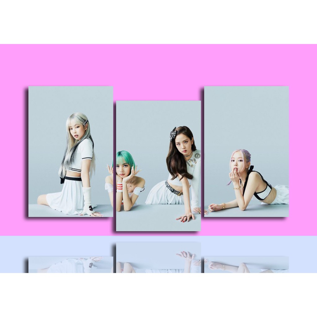 Hiasan Dinding Dekorasi Dinding Korea K-Pop Black Pink All Member Pajangan Dinding Wall Decor pusatmode1234