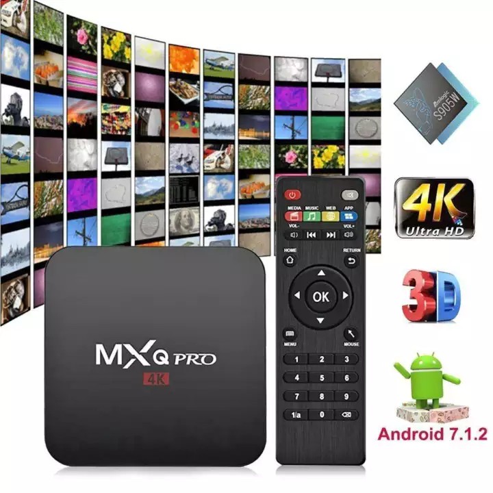 Android Tv Box Mxq Pro 4k Smart Tv Box Media Player Bergaransi Shopee Indonesia