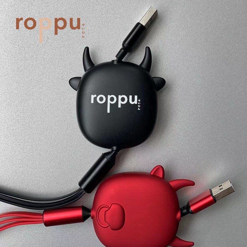 Roppu Kabel Data Charger Micro Usb Type c Iphone