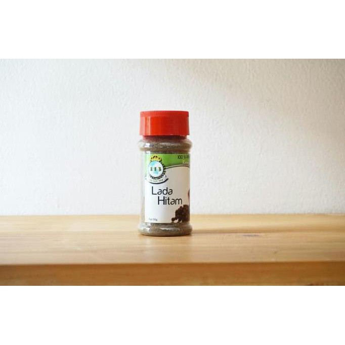

BERKUALITAS! Djelita 113 Lada Hitam Bubuk 50g (Black Pepper)