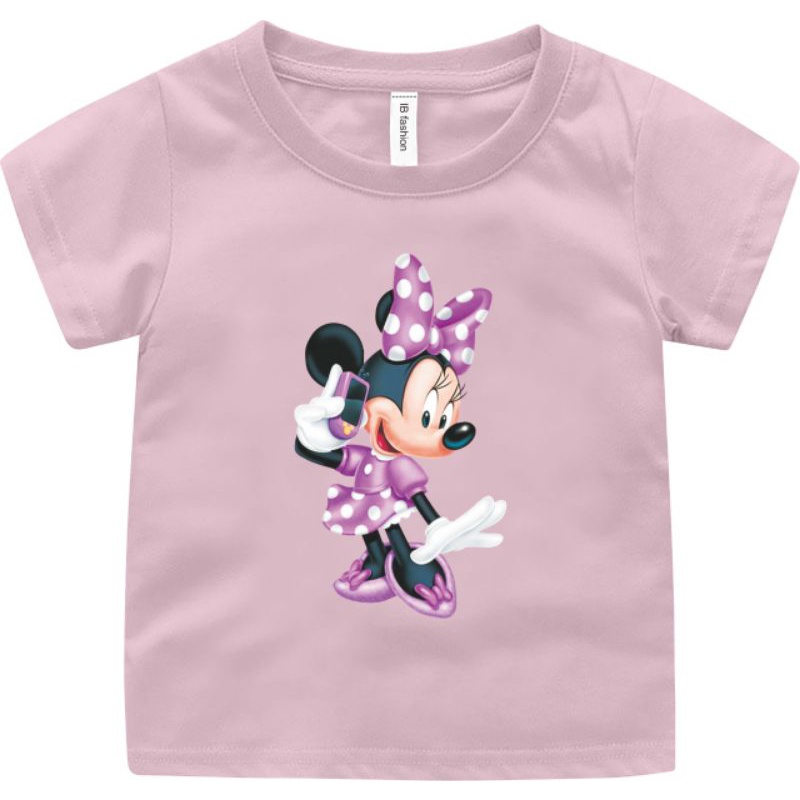 Kaos Anak Cewek Minnie 2Nd Atasan Anak Perempuan Kaos Anak Perempuan Terbaru Atasan Ank Cewek Murah