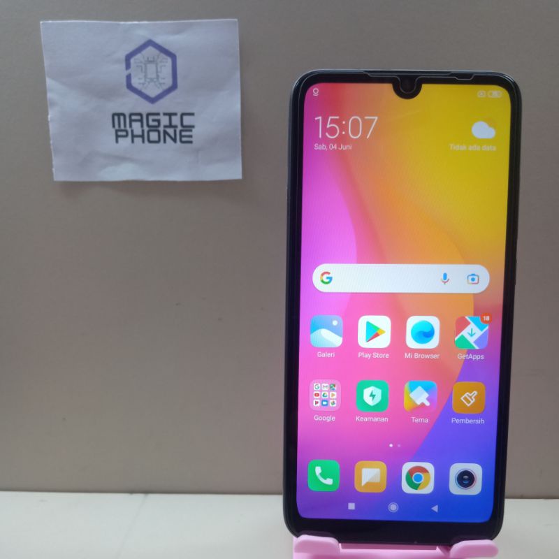 XIAOMI REDMI 7 (3/64) BLACK SECOND BATANGAN