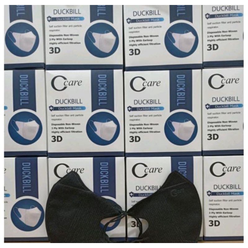 MASKER 3PLY DUCKBILL CCARE ISI50PCS,MASKER 3PLY DUCKBILL 3D OCARE