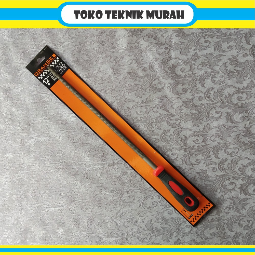 

Kikir Bulat 12" (3110-12) ORANGE / Round File