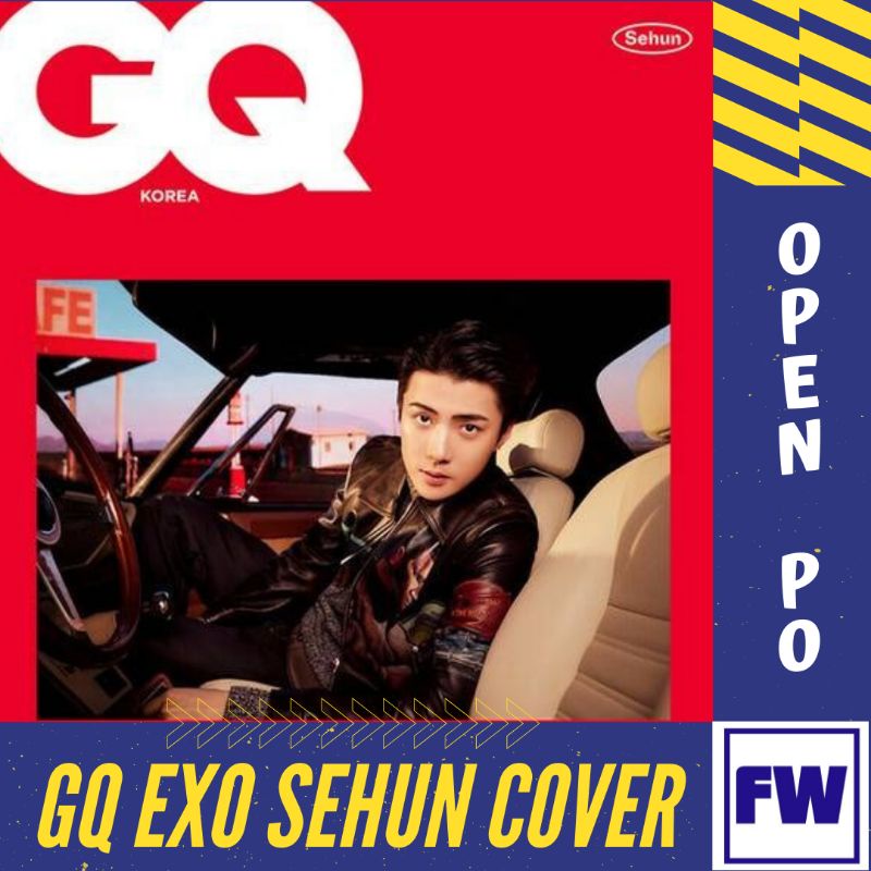 GQ Magazine 2022.04 EXO Sehun Cover Apr 2022 Issue