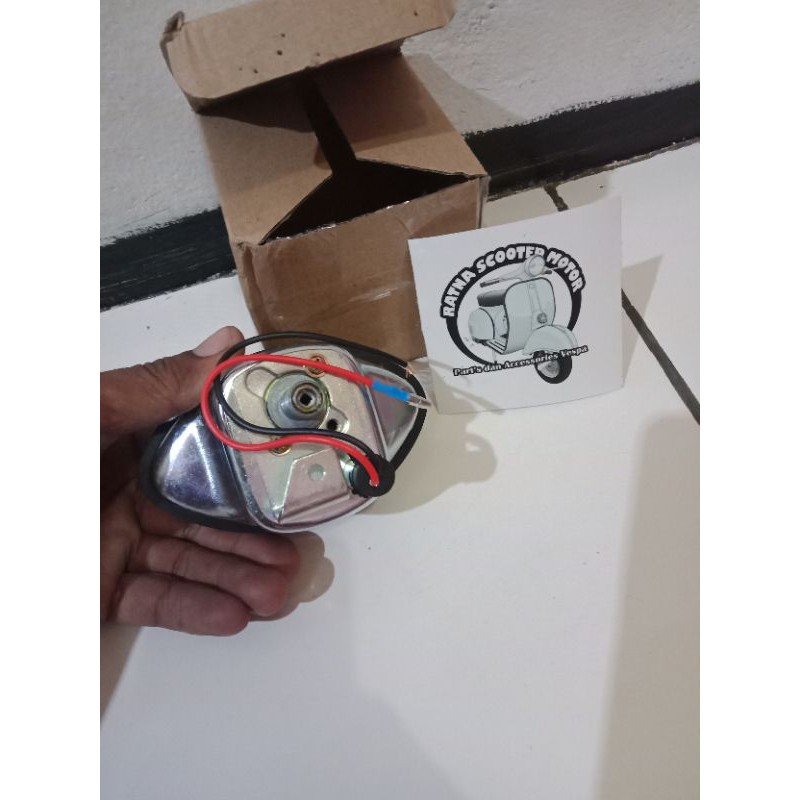 spedometer vespa super sprint layar hitam