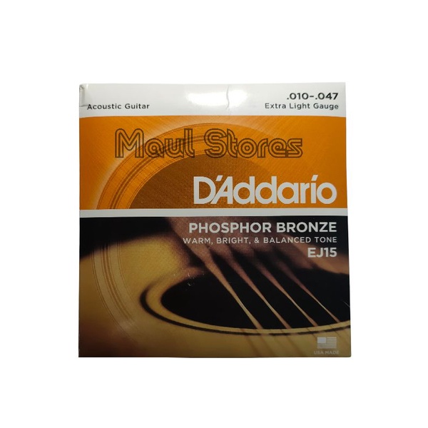 Senar Gitar Akustik D'addario String EJ13 EJ15 EJ16 EJ26