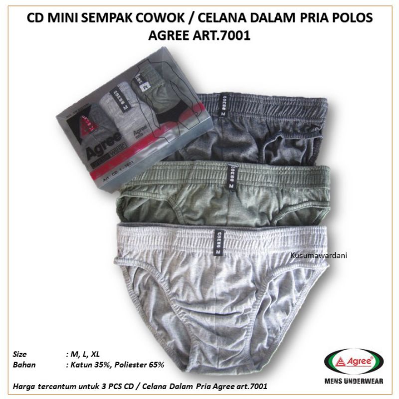 CELANA DALAM PRIA DEWASA AGREE ART 7001