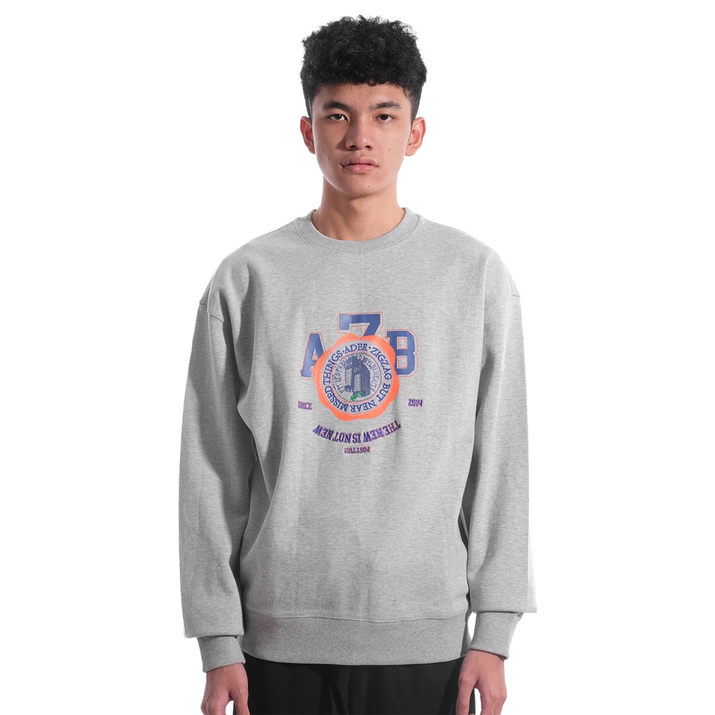 Ader Error Posttum Sweatshirt Grey