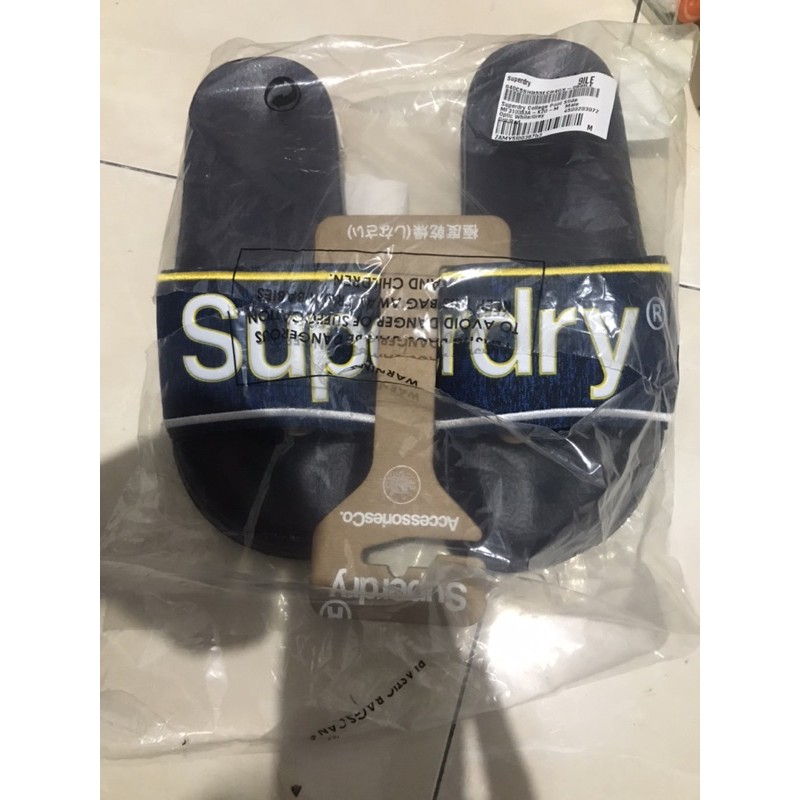 Sandal Superdry Navy New Original