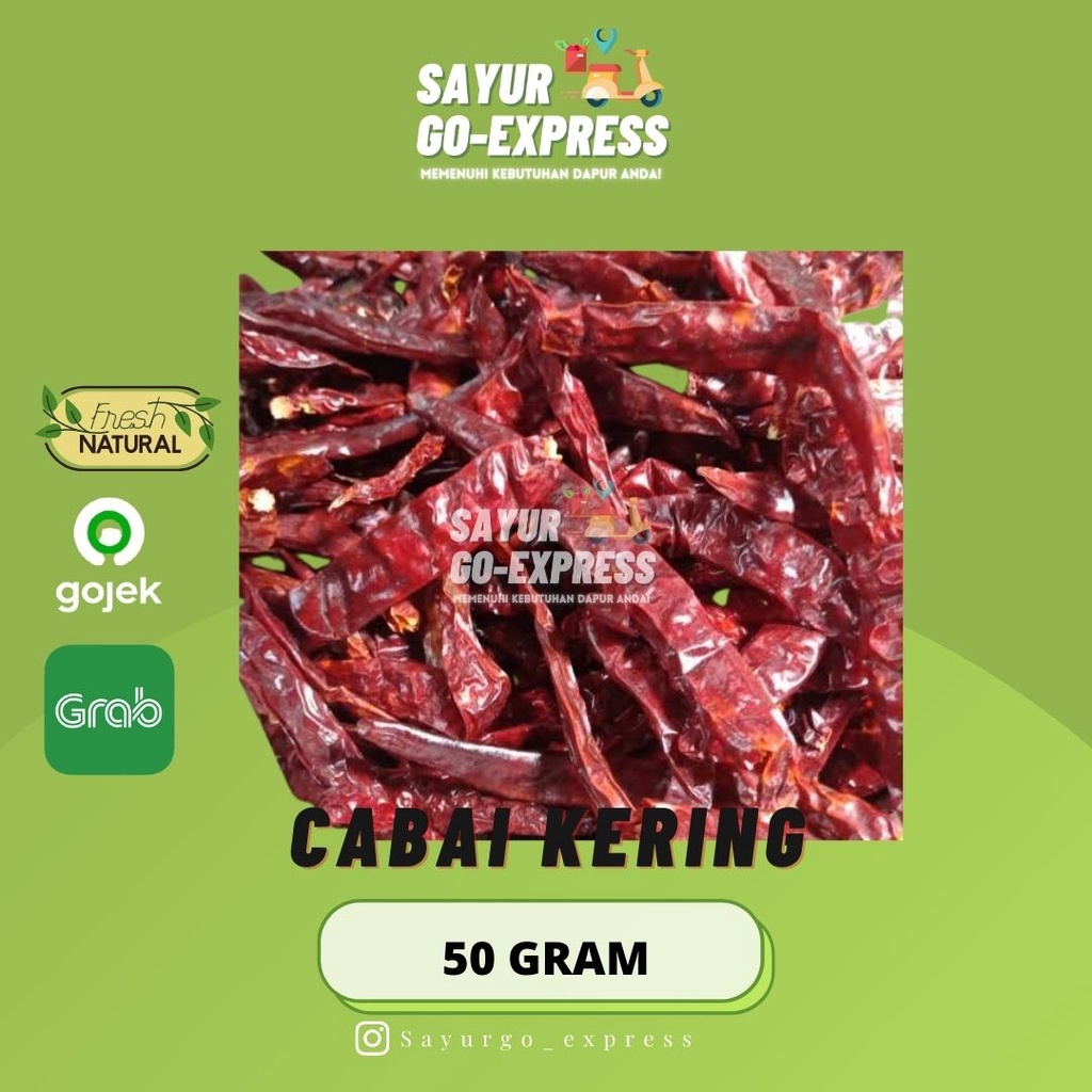 

Cabai Kering 50 gram