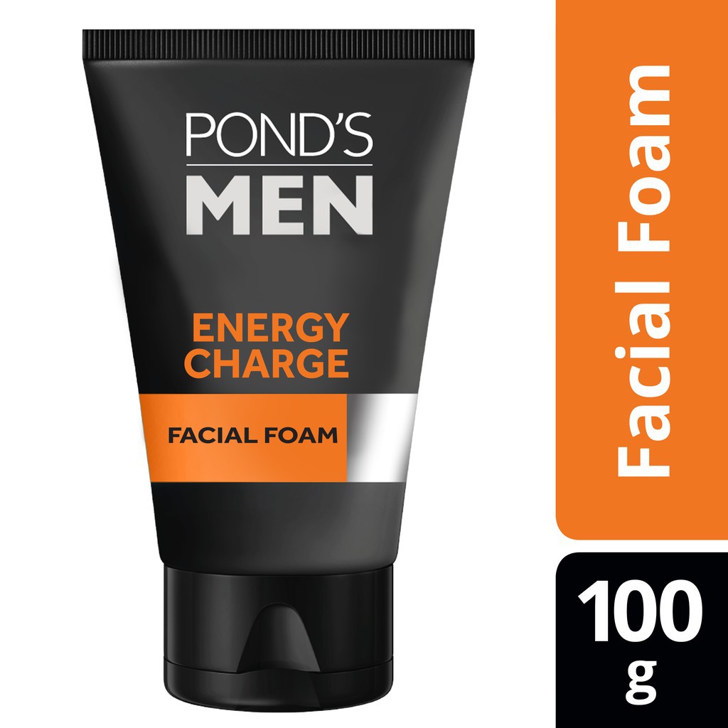 Pond'S Men Energy Charge Facial Foam Sabun Wajah Pria