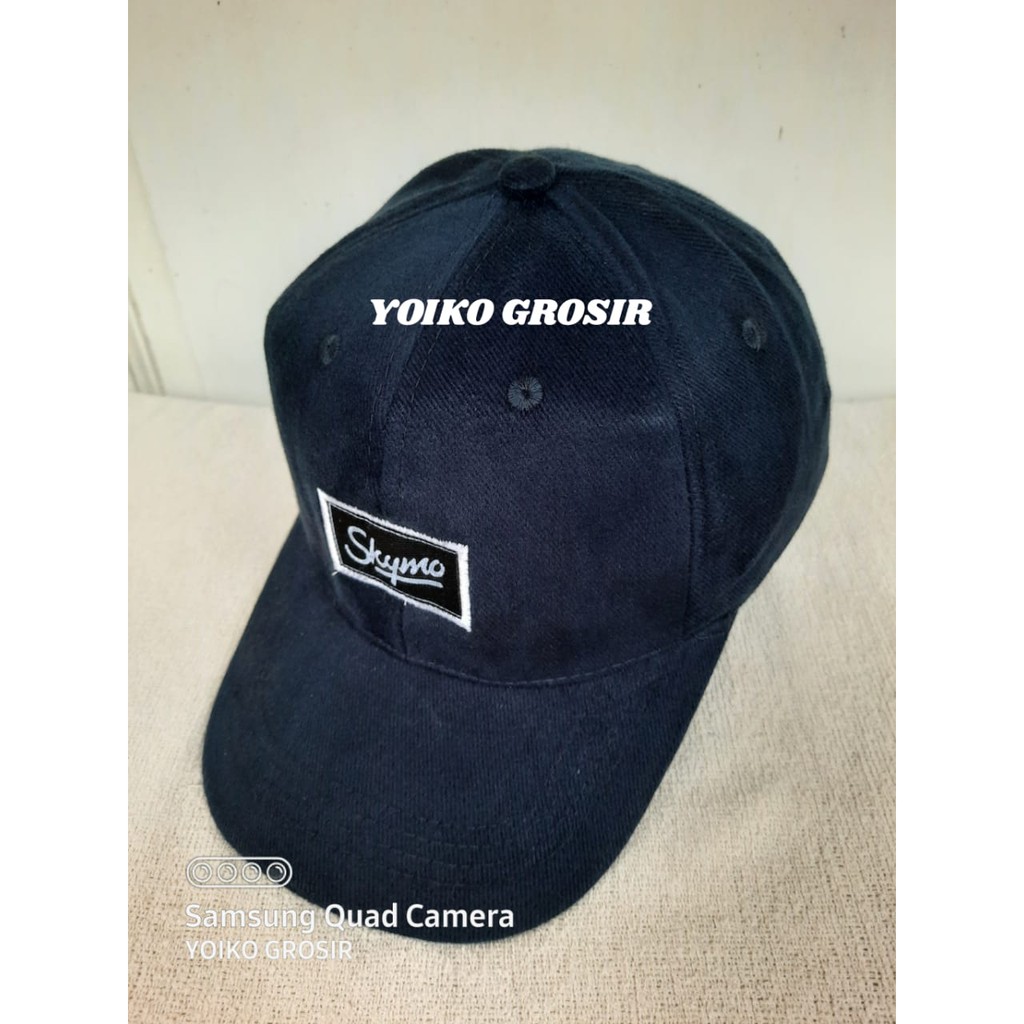 TOPI BASEBALL LOGO SKYMO NAVY