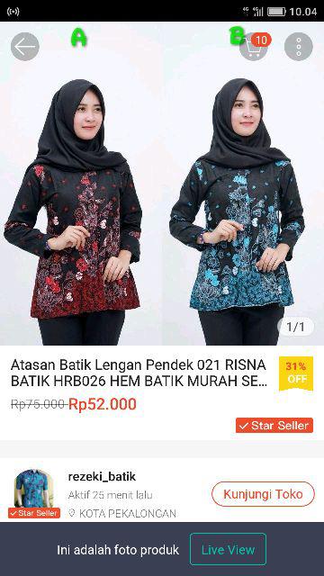 Atasan Batik Dolby Dolbi Dobby Doby Tenun Sutra Tulis Halus Katun Atbm Baron ,sarombit Atasan