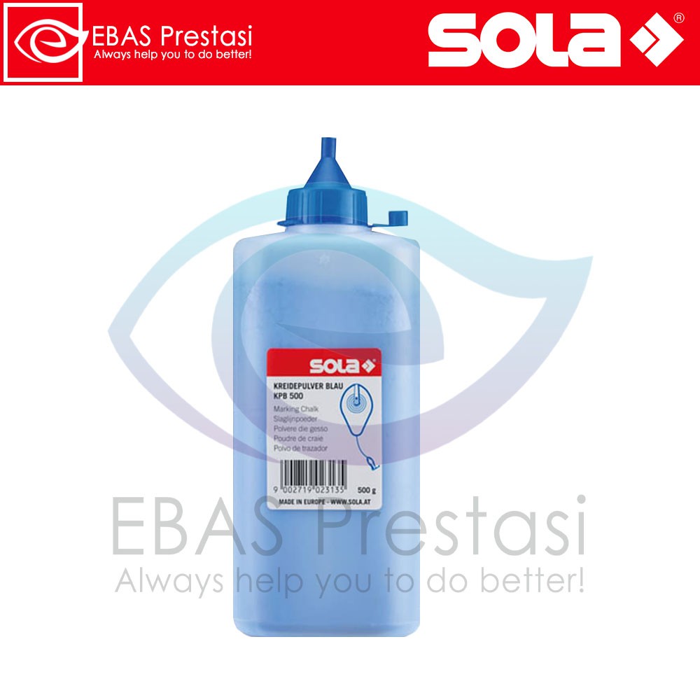 

SOLA Chalk Powder KPB 500 - Tinta Biru Sipatan 500 gram