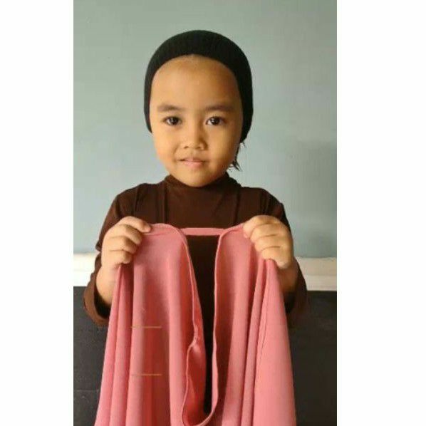 PASHMINA ANAK KARET (1KG ISI 20 PCS) PASMINAK KARET