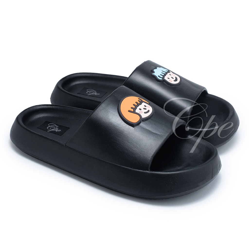 CPE SLPT GIRL BOY Sandal Slop Slip On Teplek Wanita Pria Sandal Cewek Cowok-2