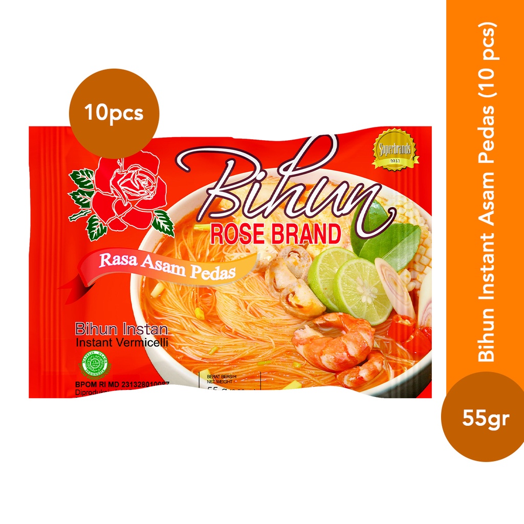 

Rose Brand - Bihun Instant Asam Pedas 10 pcs