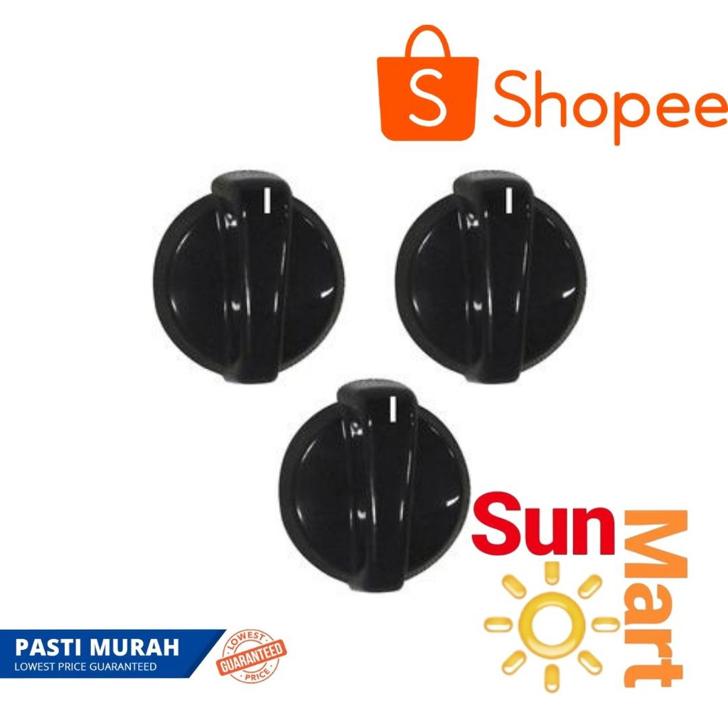 Spare part rinnai Tombol knob kompor standart - knob rinnai standart