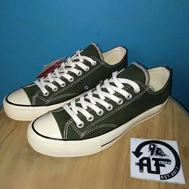 Sepatu Converse Termurah Converse seventis 70s Low Herbal Green Converse 100% Premium Original BNIB