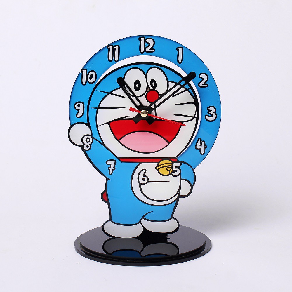 JAM MEJA DORAEMON / DORAEMON TABLE CLOCK / JAM DORAEMON LUCU / JAM MEJA MURAH
