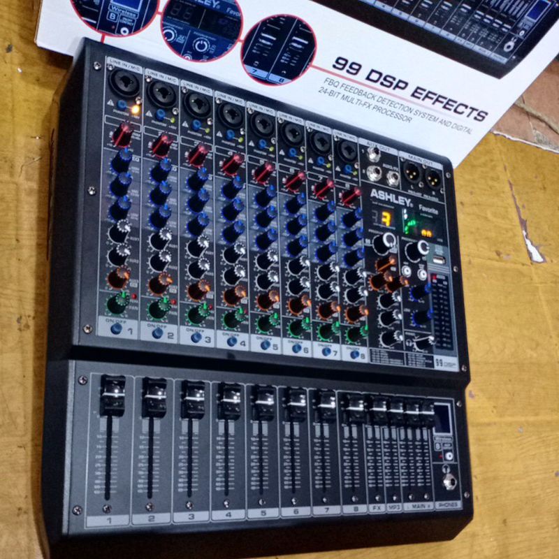 mixer 8ch ashley favorite favorite 8 bluetooth original