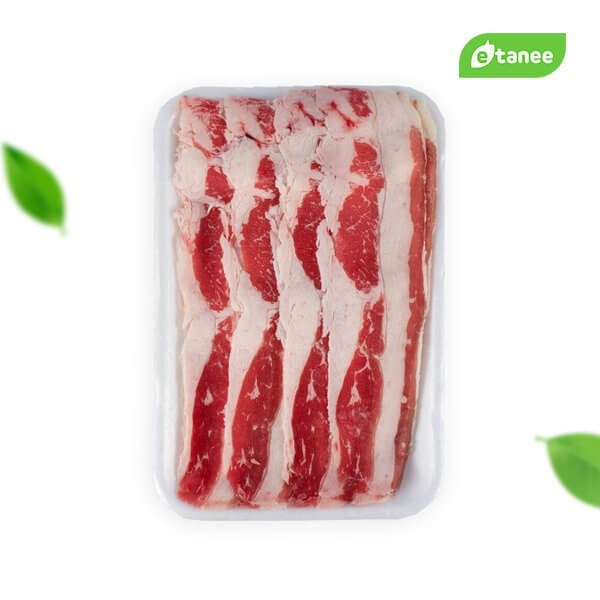 etanee Daging Sapi Shabu Shortplate 500gr