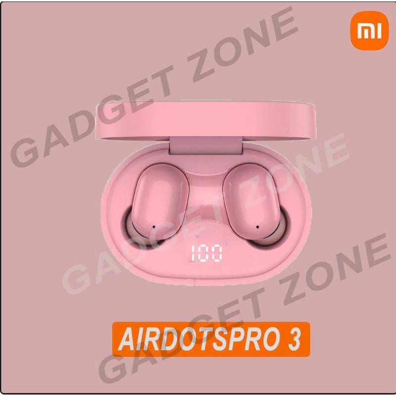 [Limited!!] Mi Xiaomi Redmi Airdots Pro 3 Bluetooth 5.2 TWS Wireless LED Headset Earphone-AirdotsPro 3 (Pink)