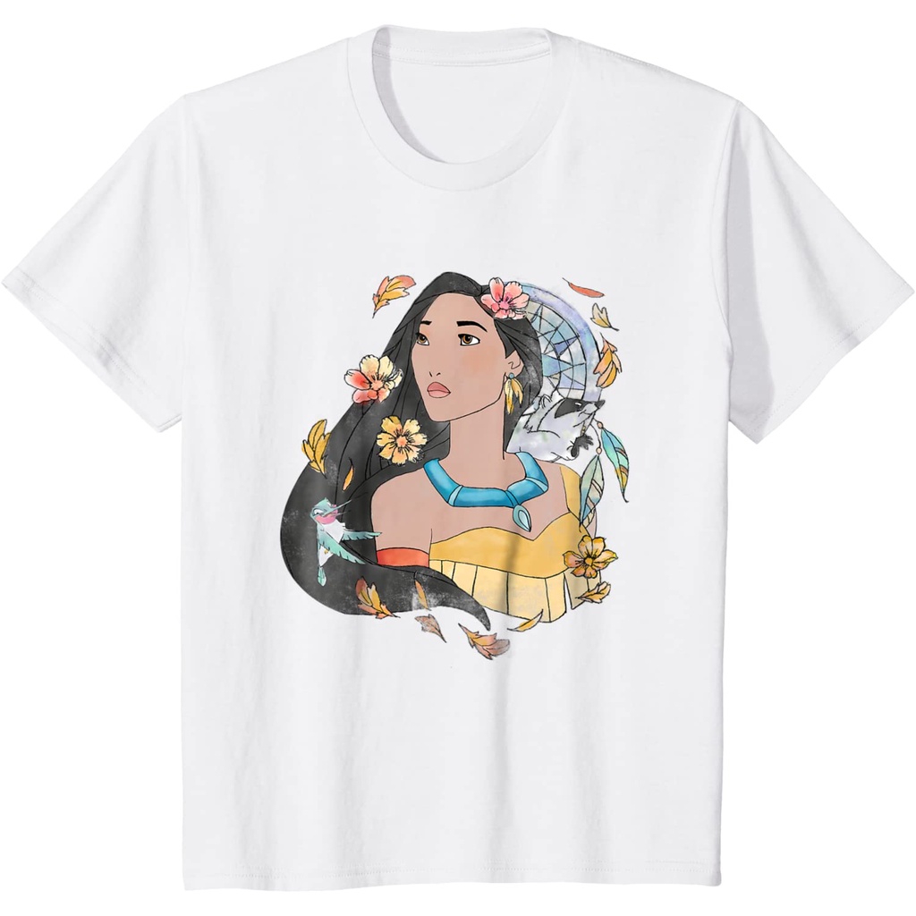 Kaos Anak Disney Pocahontas Dreamcatcher Watercolor