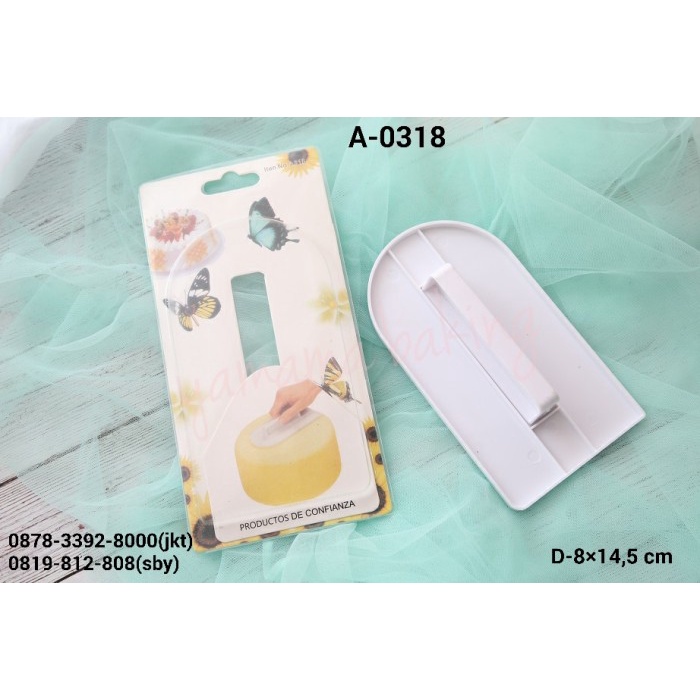 

KUE-PENGHIAS-ALAT- A-0318 CAKE SMOOTHER POLISHER PENGHALUS FONDANT FONDAN GUMPASTE -ALAT-PENGHIAS-