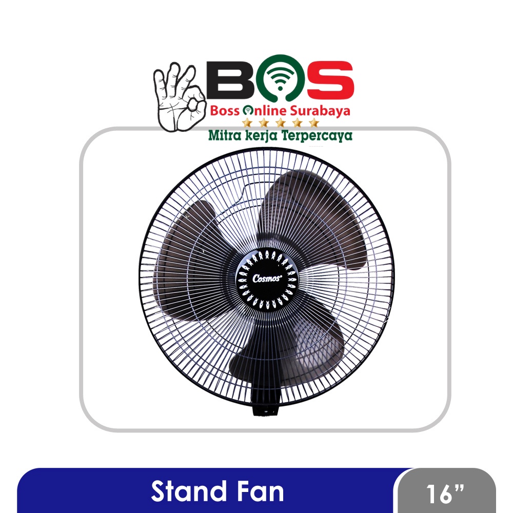 Stand Fan Cosmos Kipas Angin Berdiri 16 SDB 16-SDB 16SDB Kipas Angin Cosmos