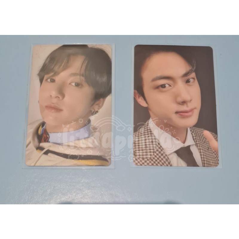 Photocard JK BTS Album Mots 7 PC JK Mots 7 Versi 4 PC Jin Mots 7 versi 3